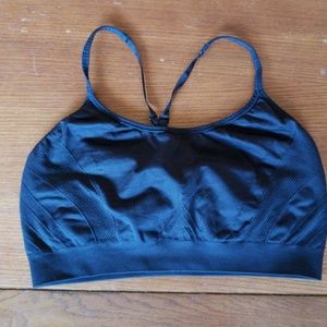 Barely there sports bra